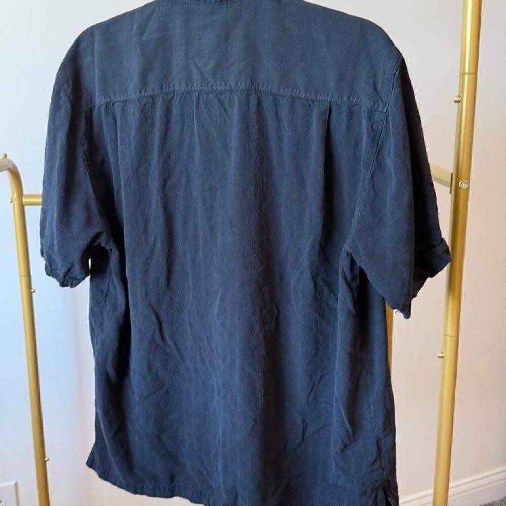 Tommy-bahama Men's Navy and Blue Shirt - Picture 3 of 7